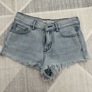 PACSUN/ BULLHEAD - Size 25 High-Rise Denim Booty Shorts